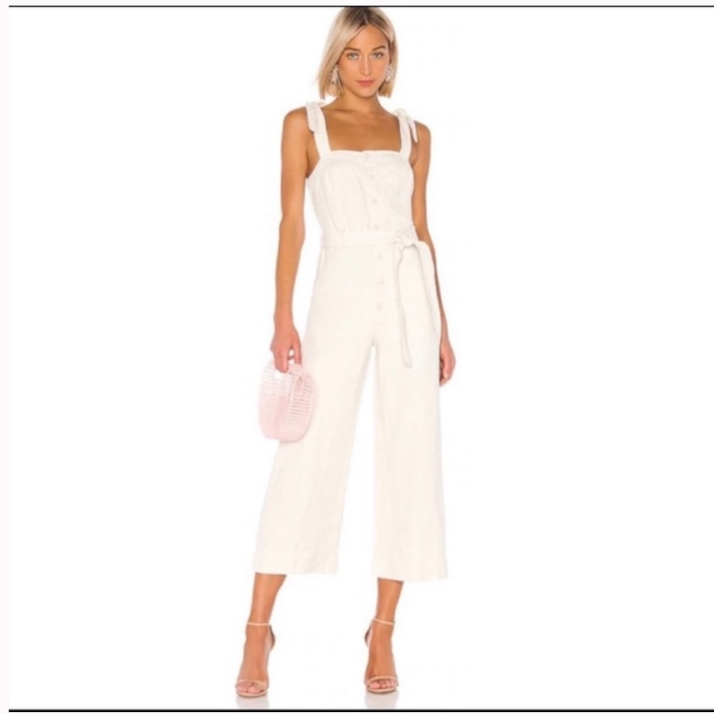 Apiece Apart Deja Jumpsuit Cream
